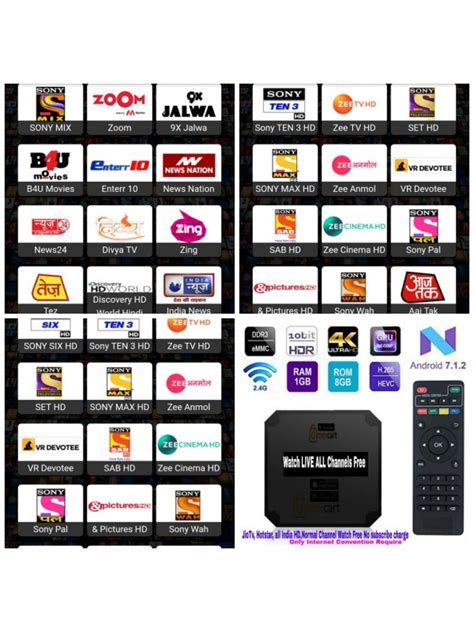 tv box with all channels